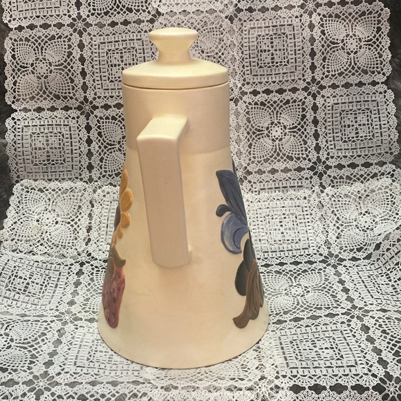 Beautiful Vintage Multi-Colored Floral Pottery Ceramic Pitcher
17" tall - Picture 5 of 16